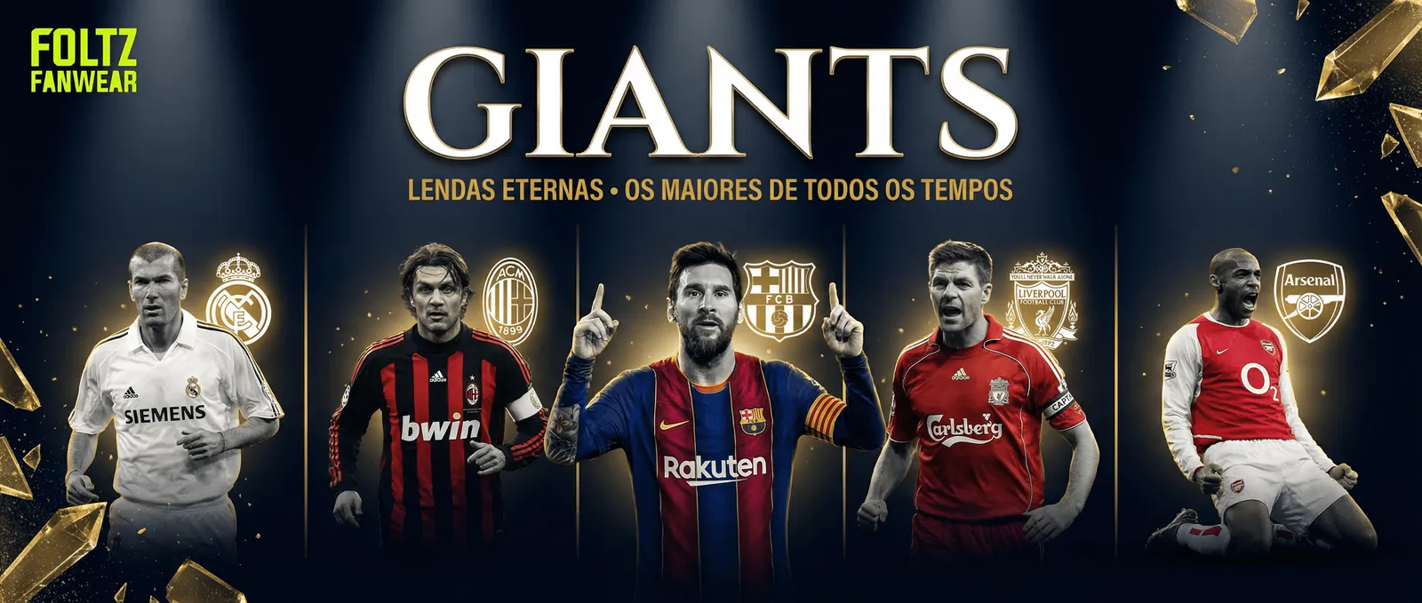 GIANTS - Leyendas Eternas - Los Más Grandes de Todos los Tiempos